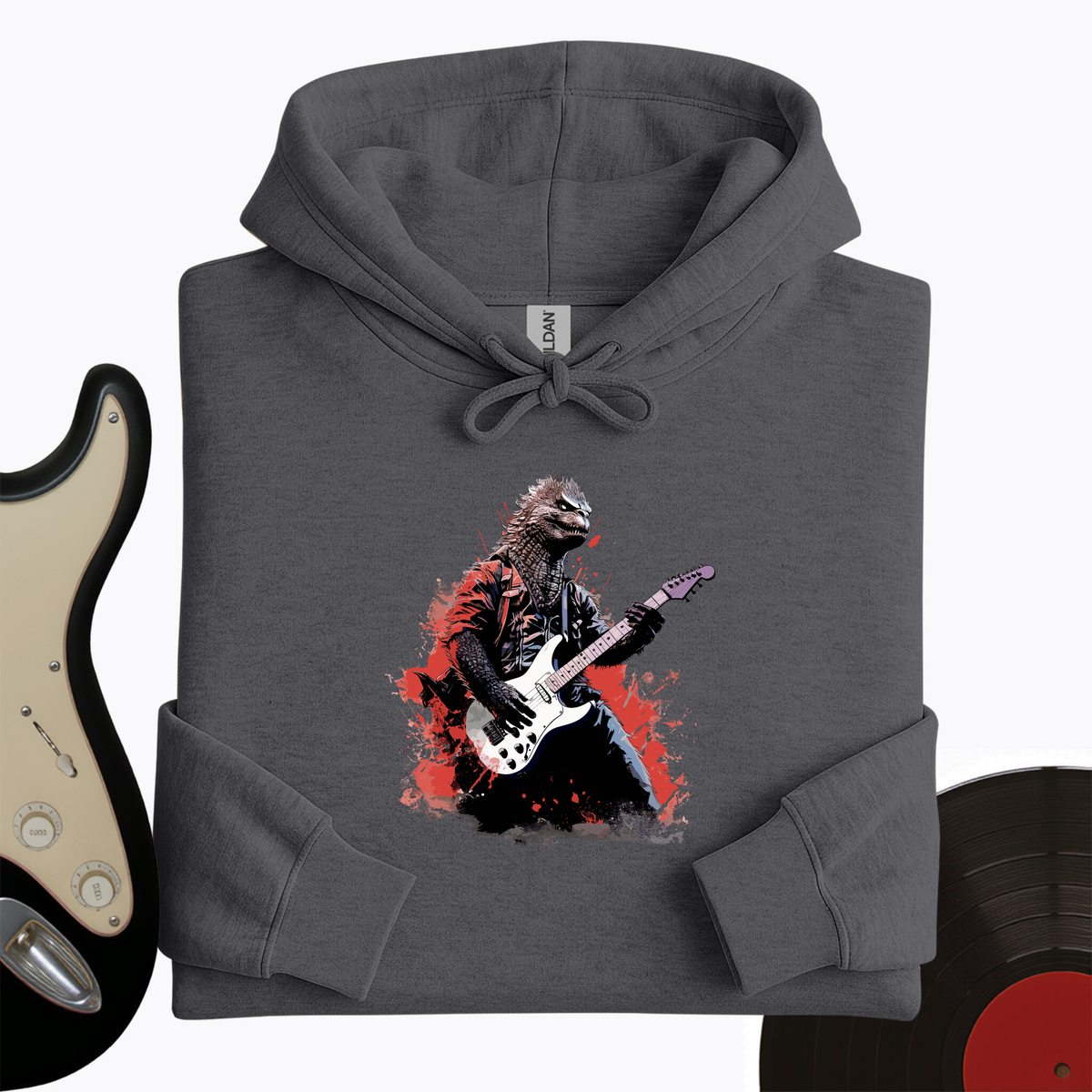 Dino Lead Guitarist Hoodie product image 2