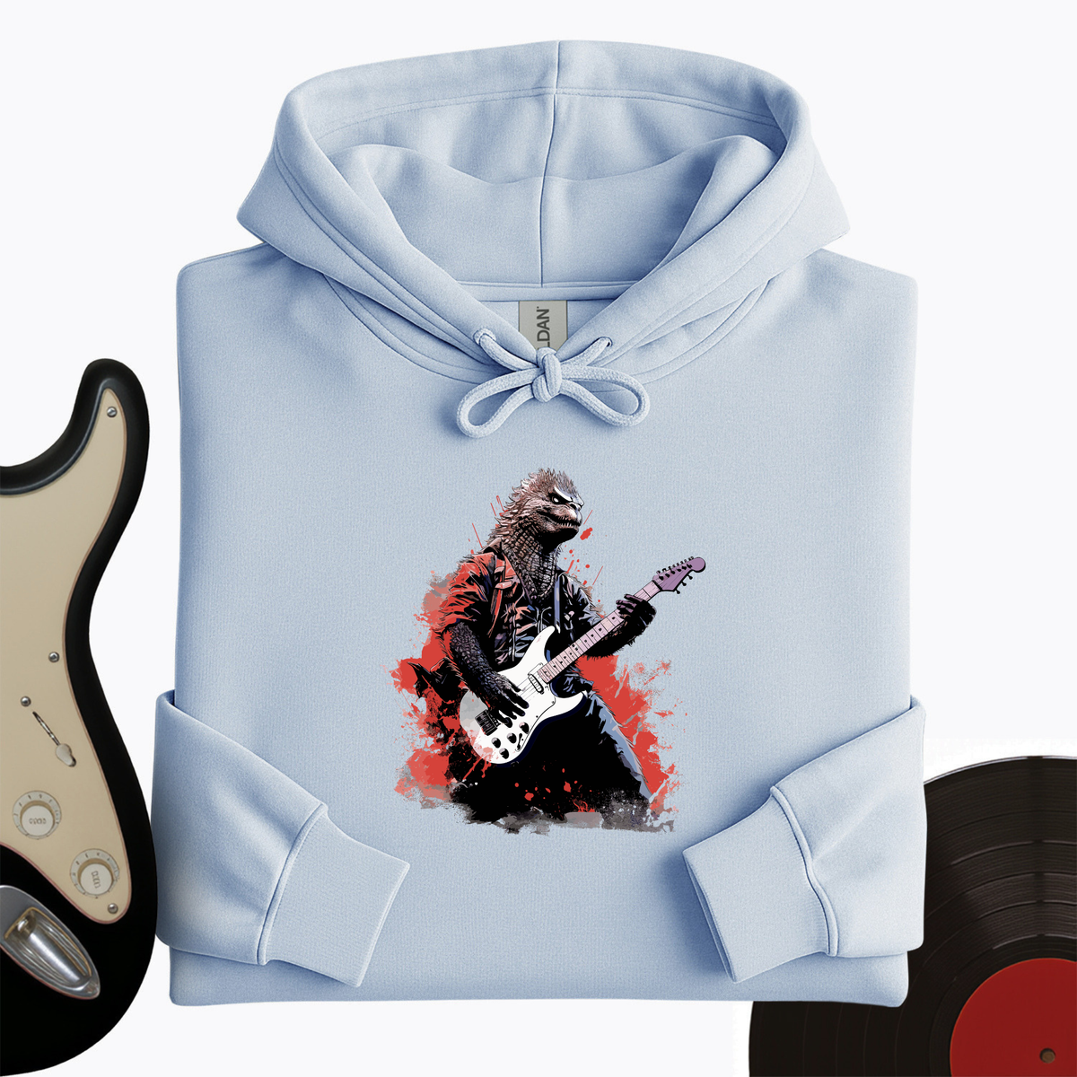 Dino Lead Guitarist Hoodie product image 1