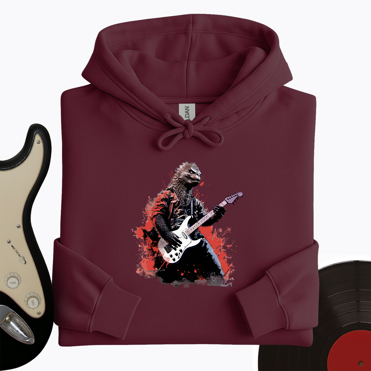 Dino Lead Guitarist Hoodie product image 3
