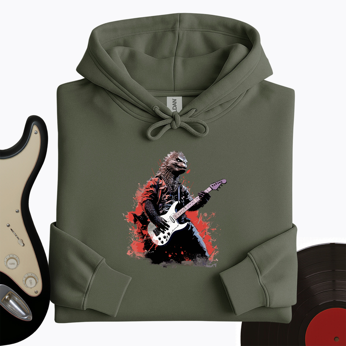 Dino Lead Guitarist Hoodie product image 9