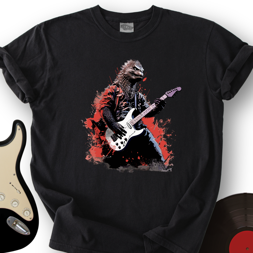 Dino Lead Guitarist T-Shirt product image 7