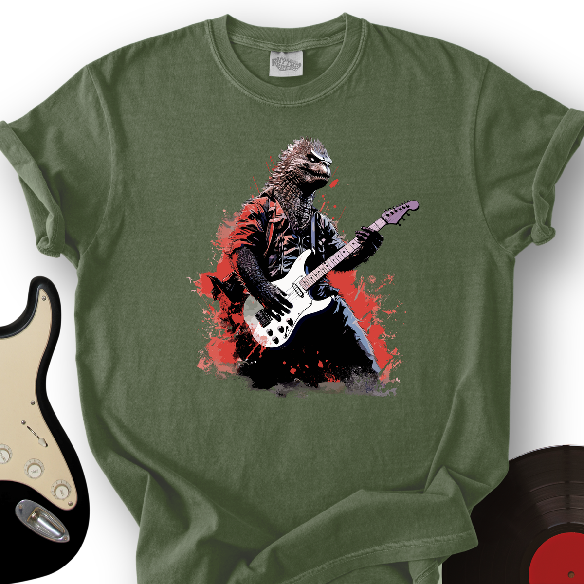 Dino Lead Guitarist T-Shirt product image 1