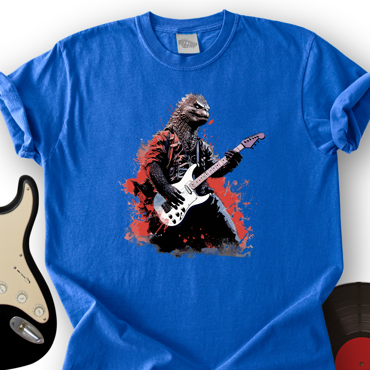 Dino Lead Guitarist T-Shirt product image 4