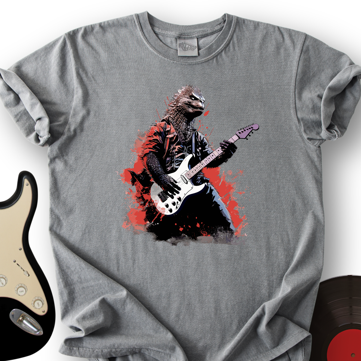 Dino Lead Guitarist T-Shirt product image 5