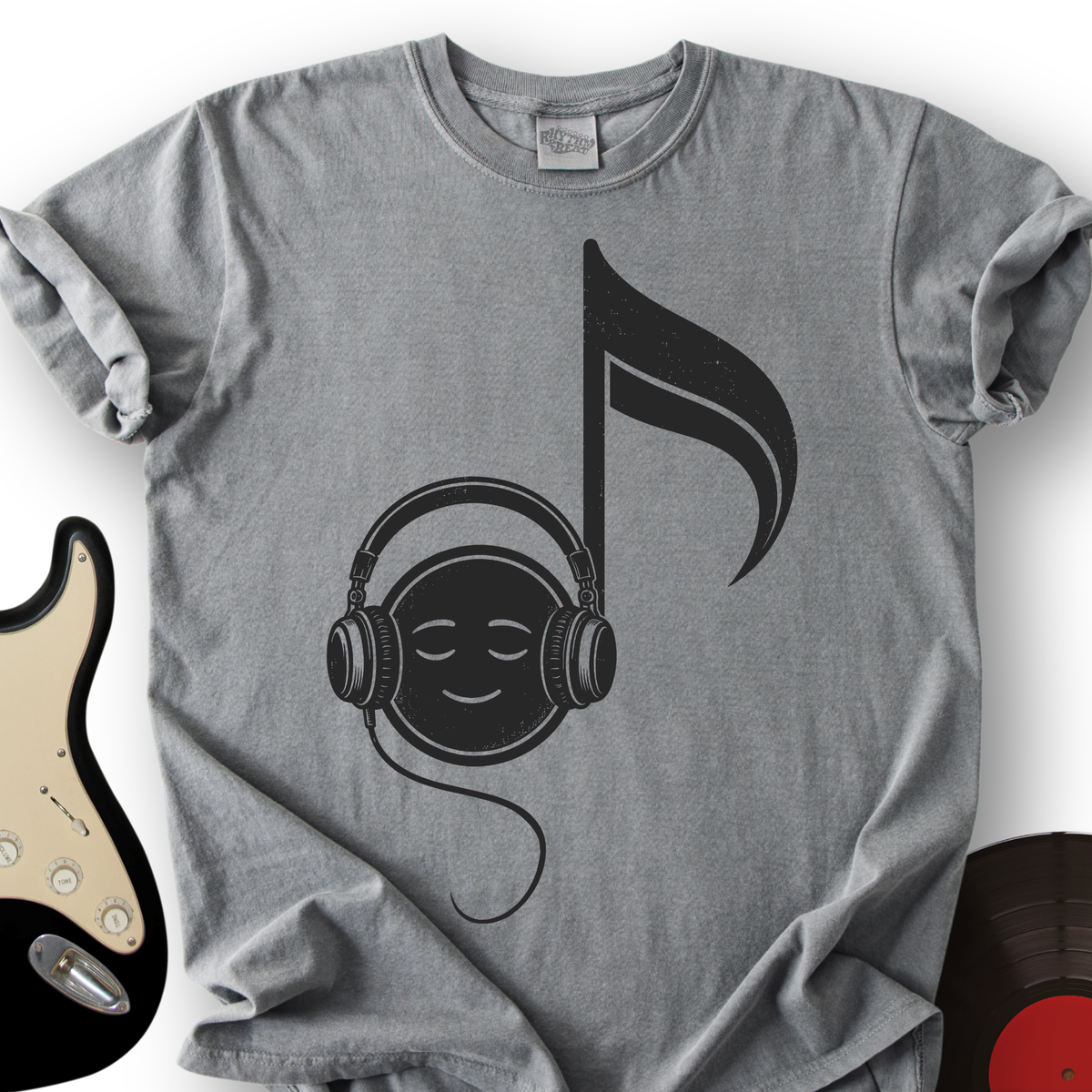 Happy Headphones T-Shirt product image 4