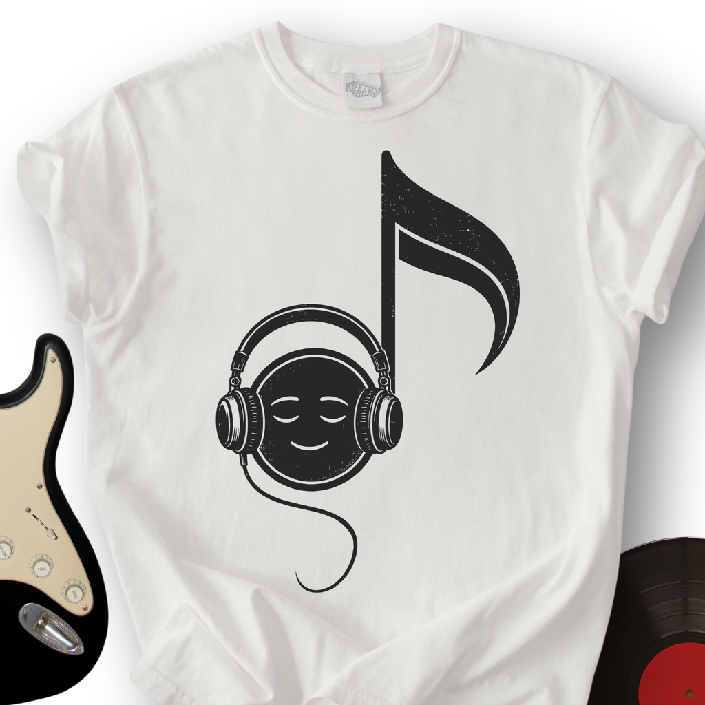 Happy Headphones T-Shirt product image 5