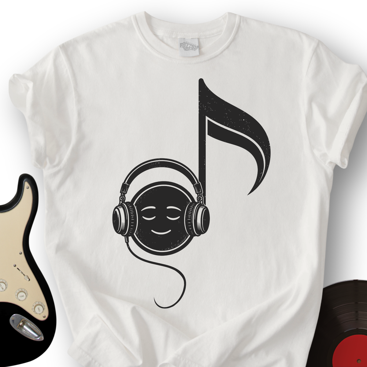 Happy Headphones T-Shirt product image 5