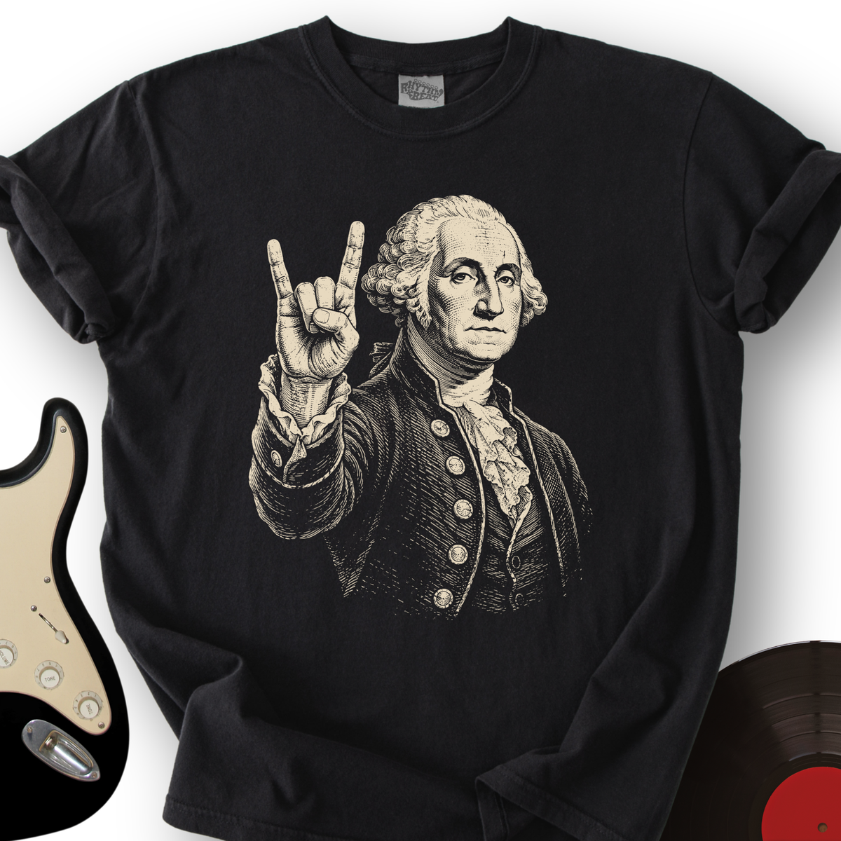 Washington Rock Portrait T-Shirt product image 5