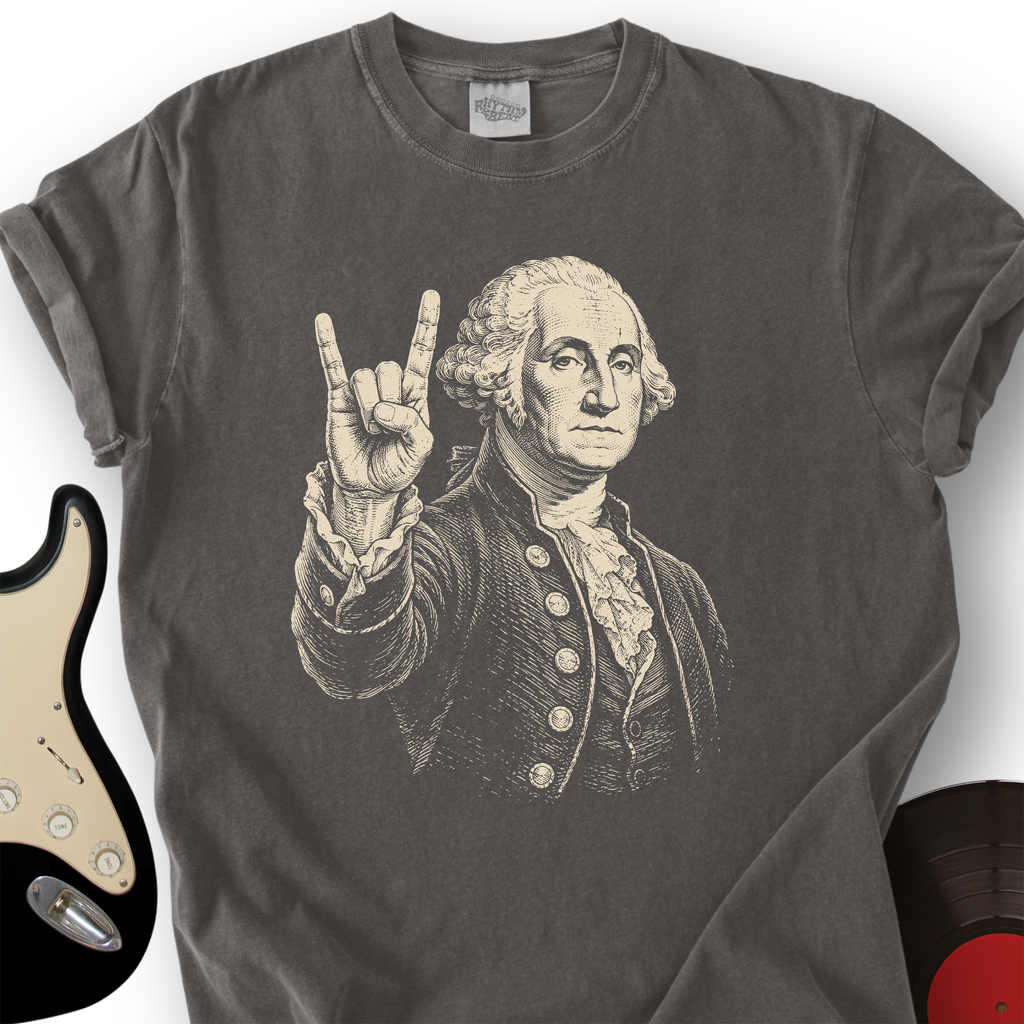 Washington Rock Portrait T-Shirt product image 2