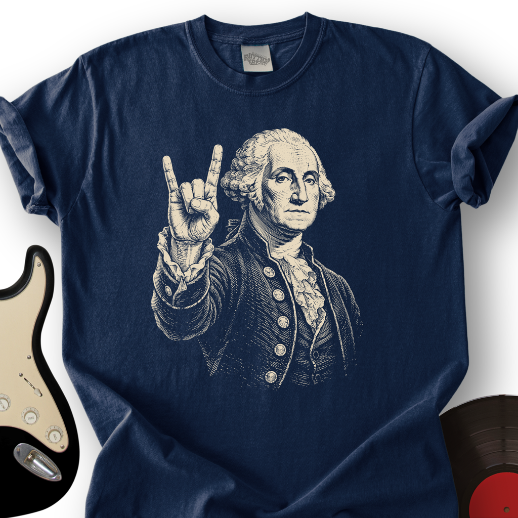 Washington Rock Portrait T-Shirt product image 3