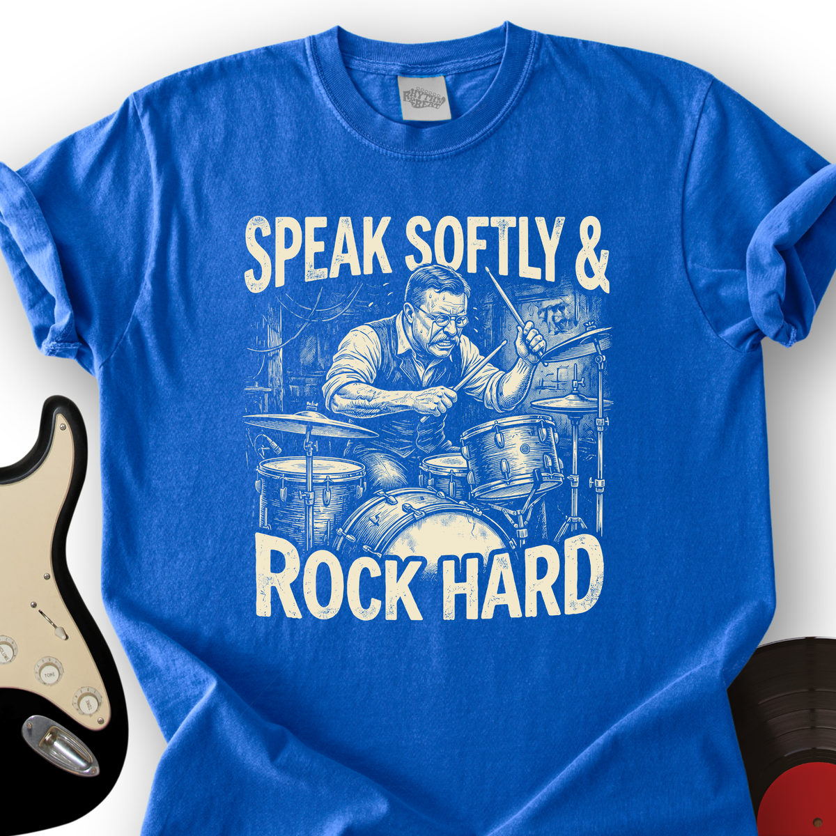 Speak Softly & Rock Hard T-Shirt product image 3