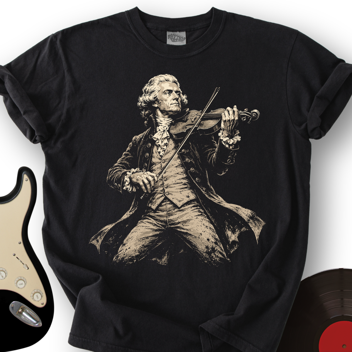 Jefferson On Fiddle T-Shirt product image 4