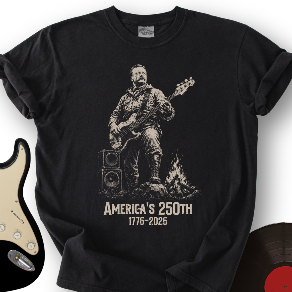Theodore Roosevelt Bass T-Shirt product image 4