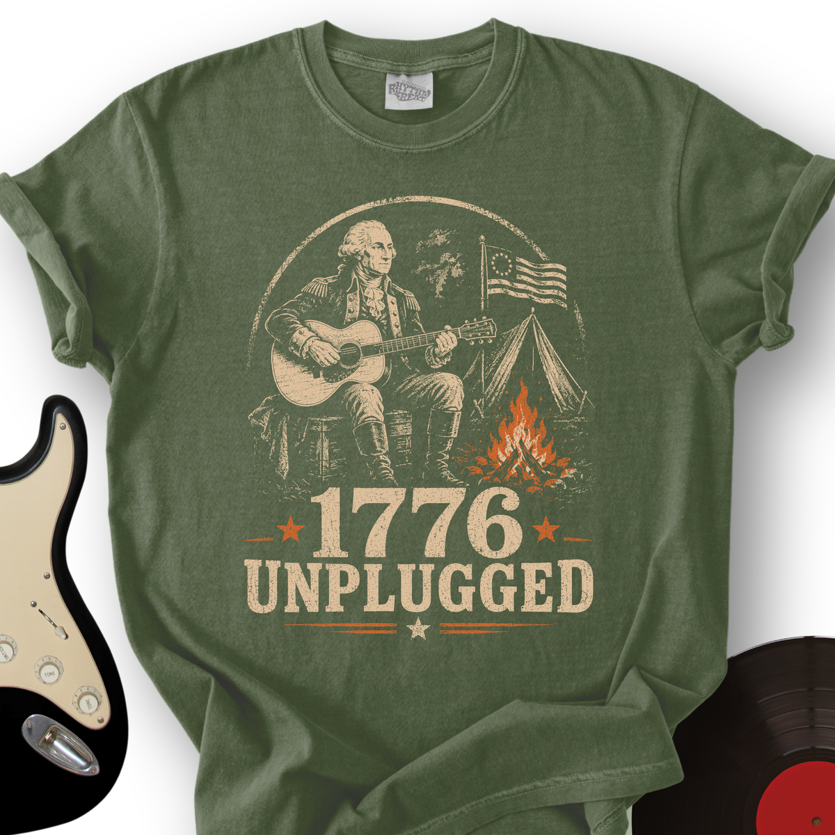 1776 UNPLUGGED T-Shirt product image 5