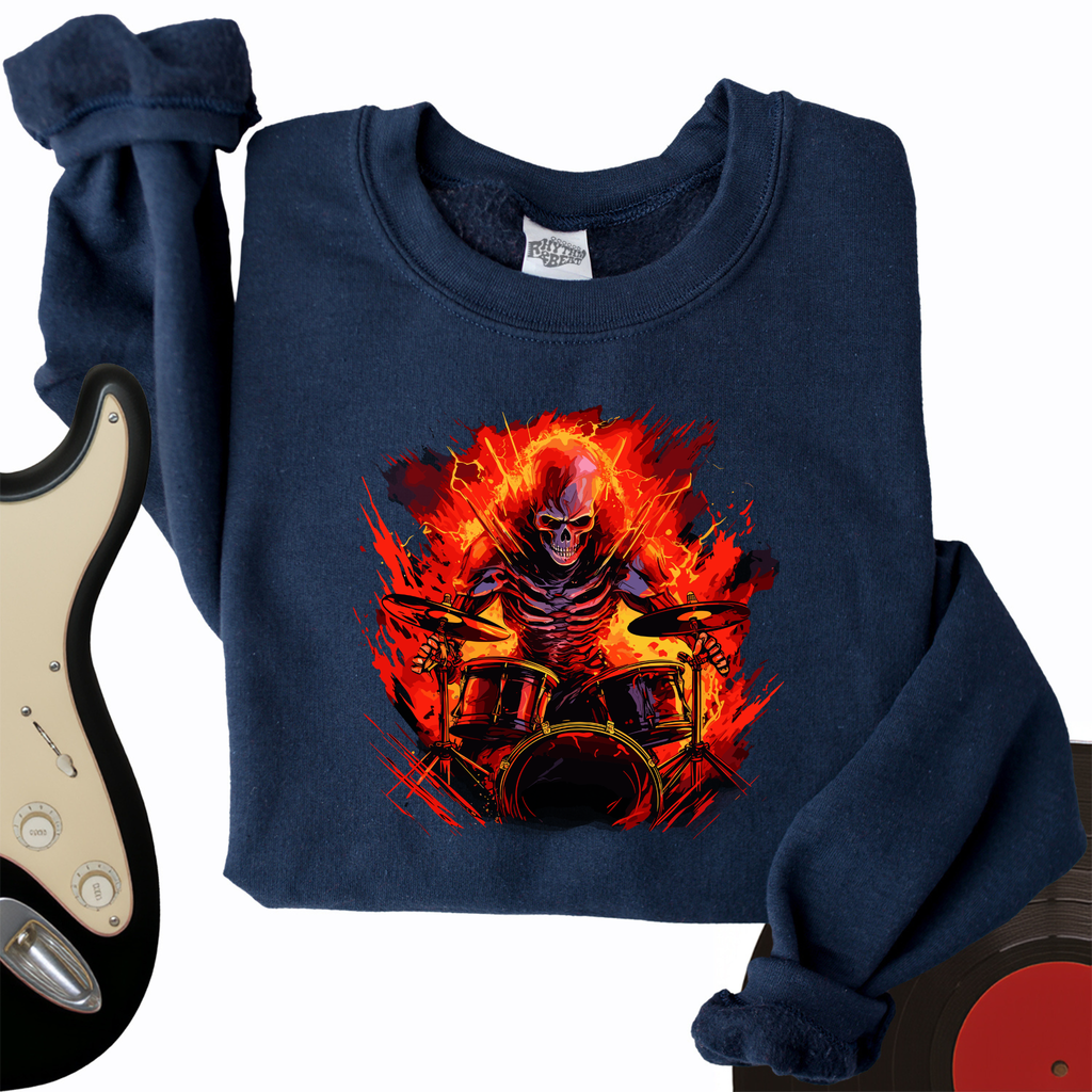 Fiery Drummer Crewneck product image 1