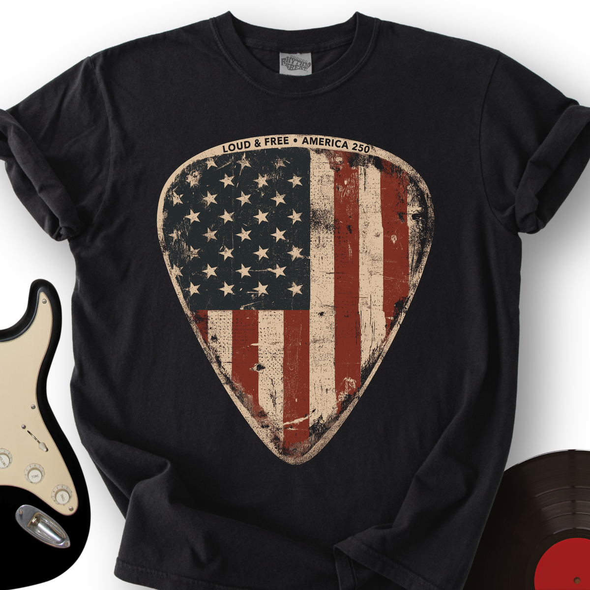 Guitar Pick 250 T-Shirt product image 4