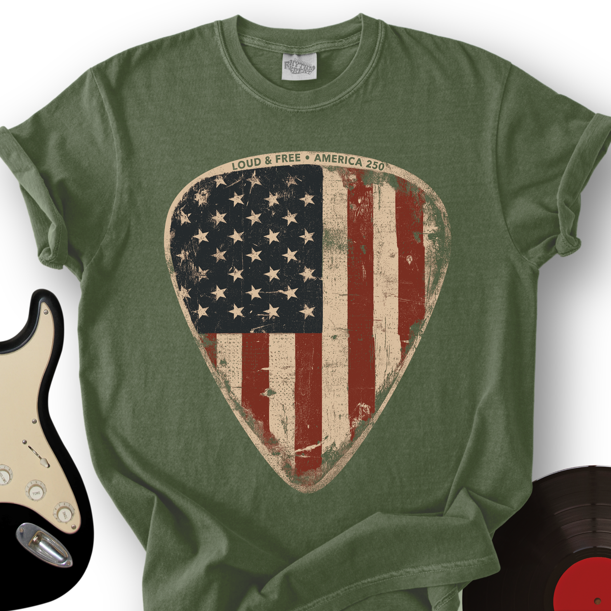 Guitar Pick 250 T-Shirt product image 5