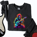 Pastel Skeleton Guitar Crewneck product image 1