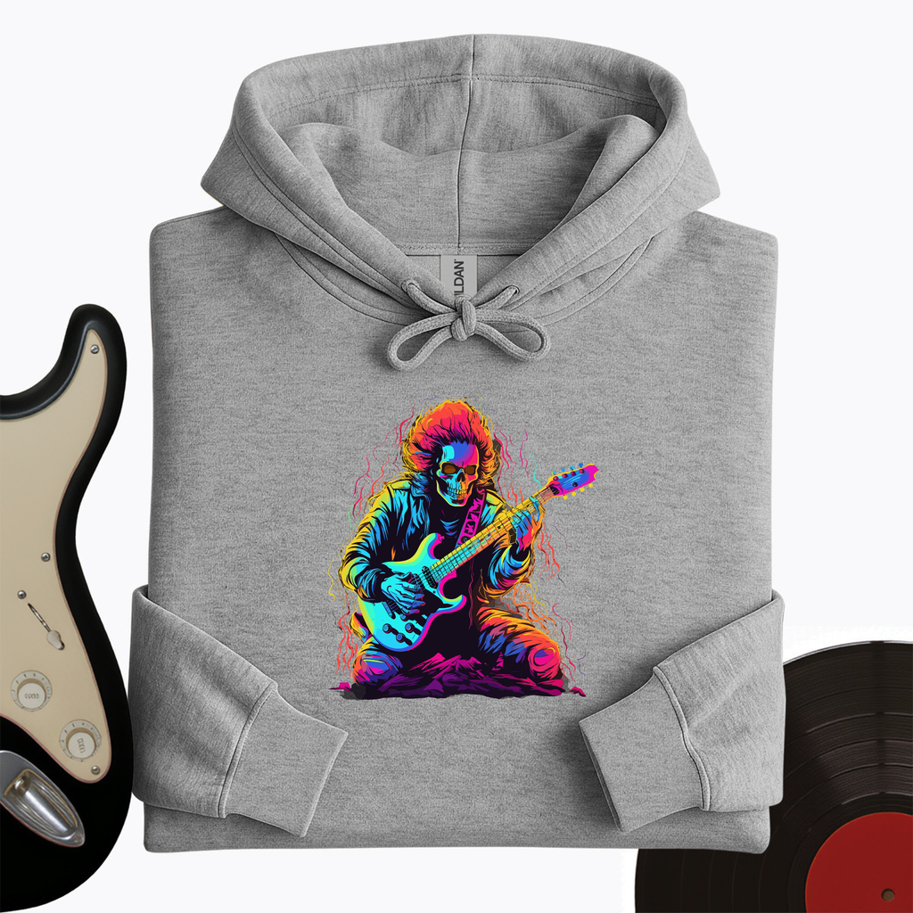 Pastel Skeleton Guitar Hoodie product image 4