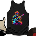 Pastel Skeleton Guitar Tank Top