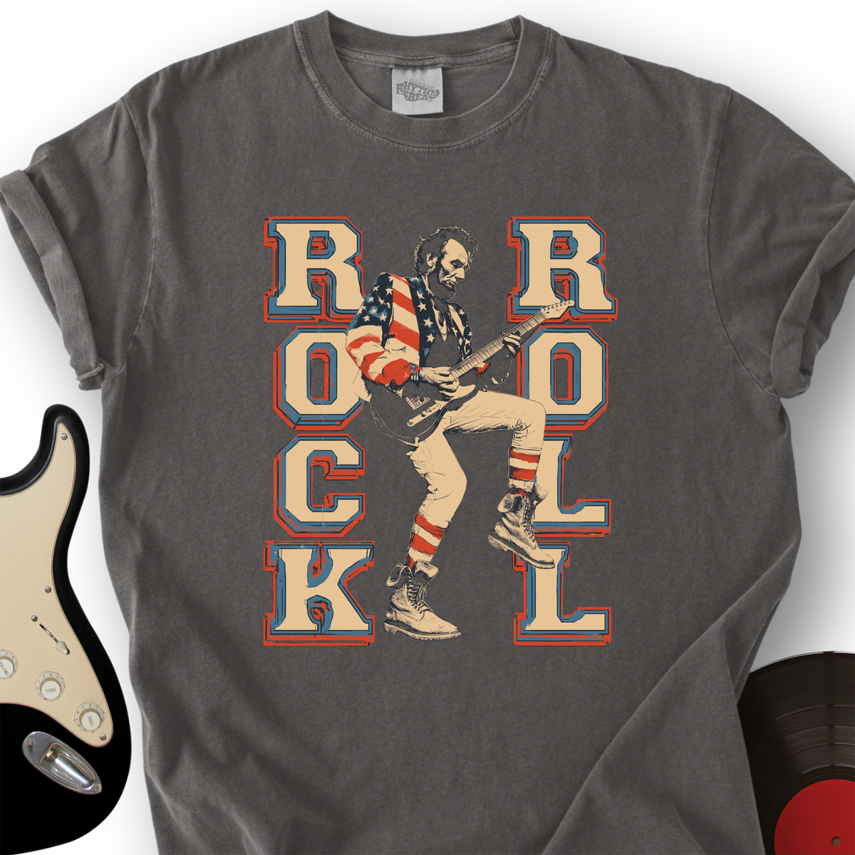 Rock N Roll Lincoln T-Shirt product image 2
