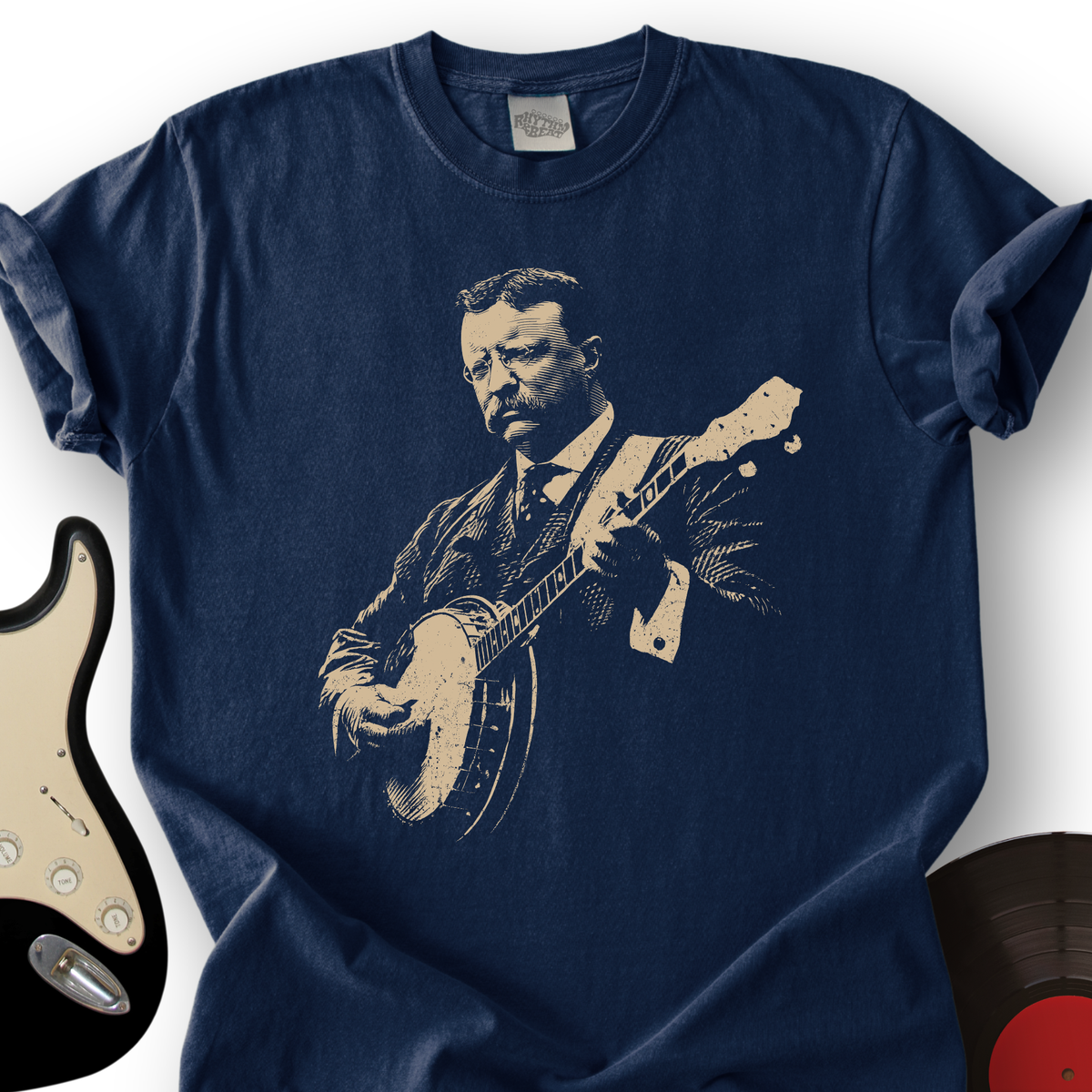 Roosevelt Banjo T-Shirt product image 2