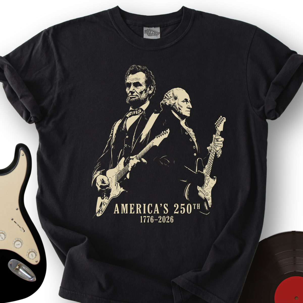 Washington And Lincoln T-Shirt product image 4
