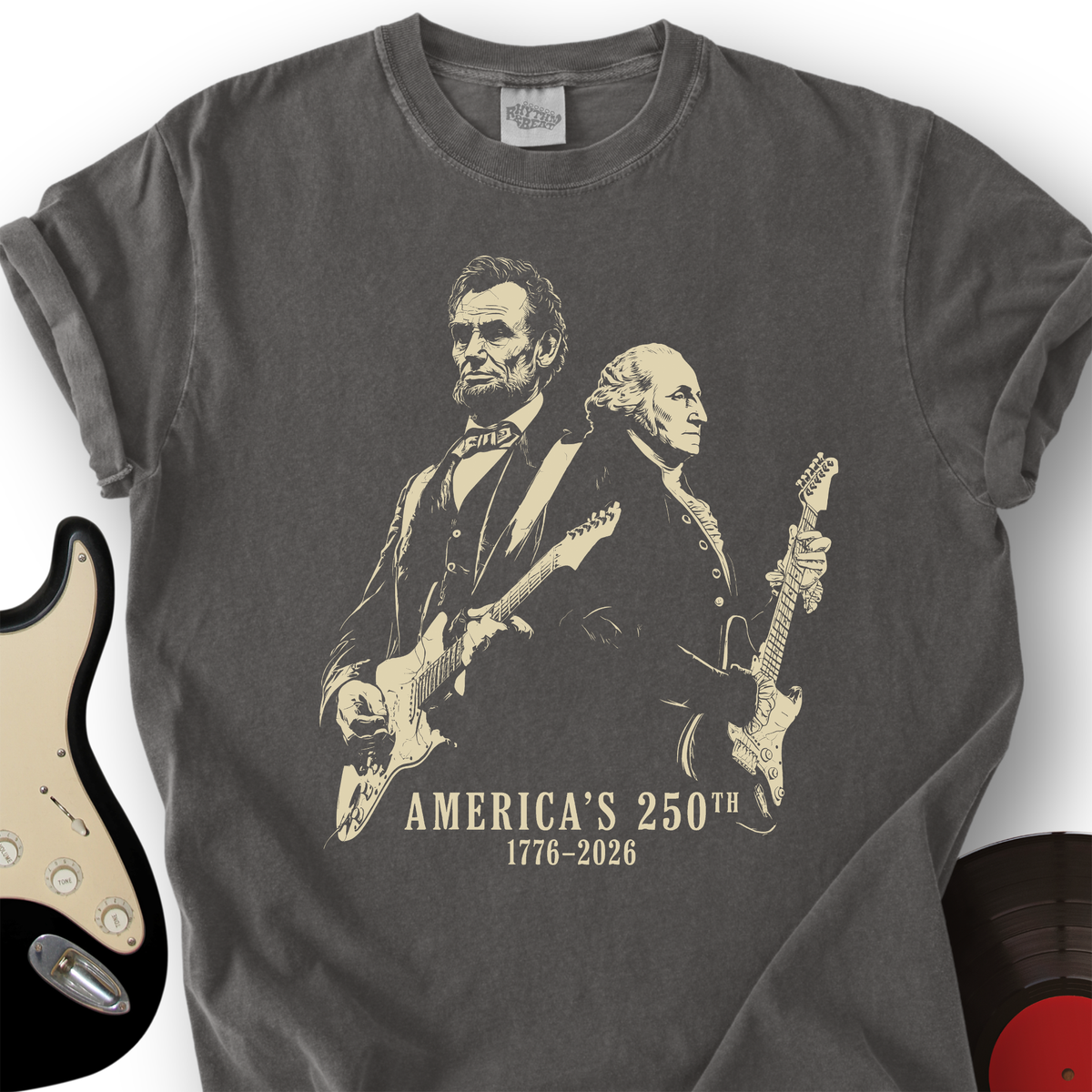Washington And Lincoln T-Shirt product image 2