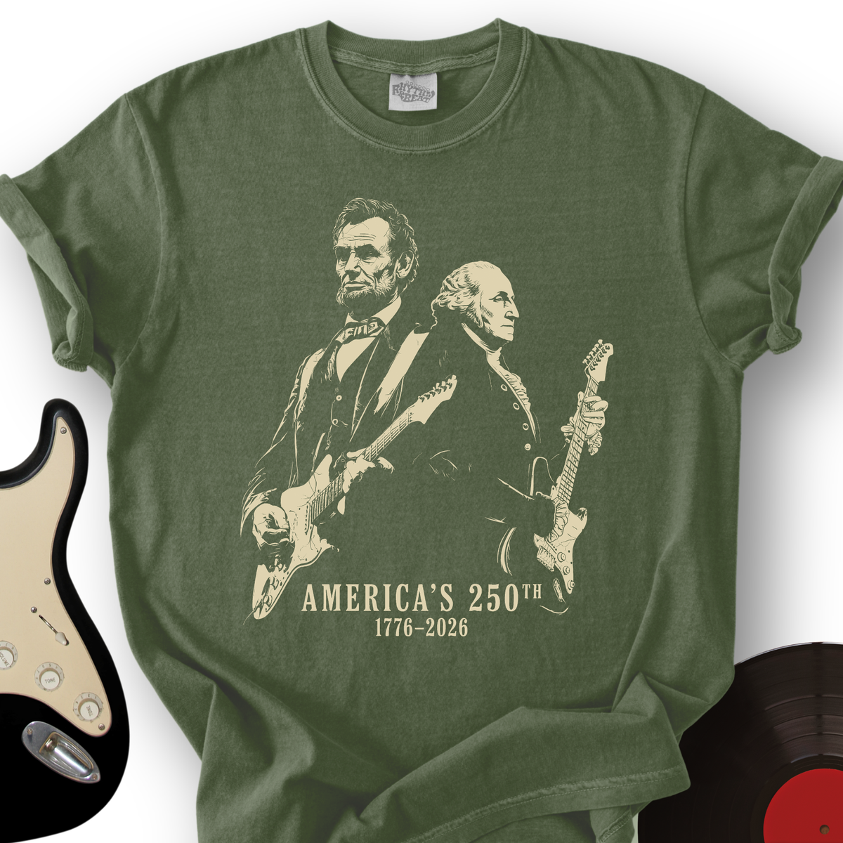 Washington And Lincoln T-Shirt product image 5