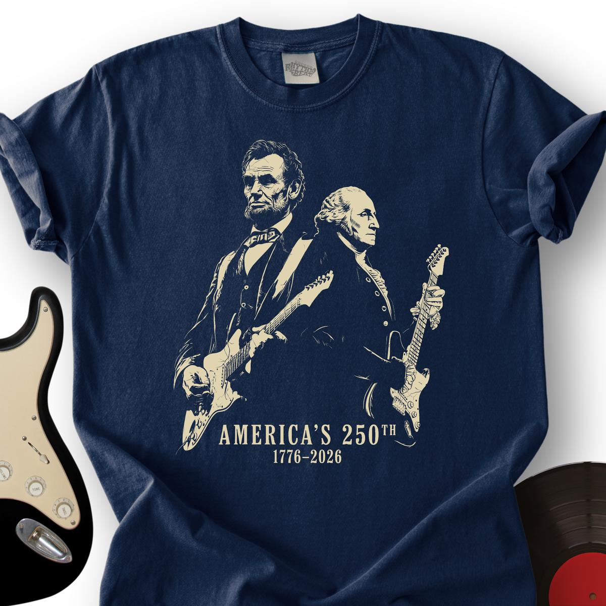 Washington And Lincoln T-Shirt product image 1
