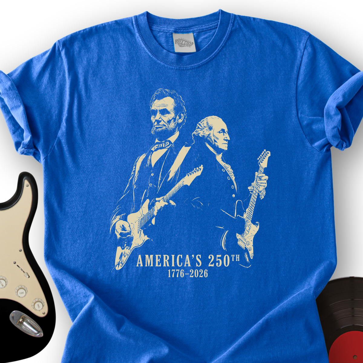 Washington And Lincoln T-Shirt product image 3