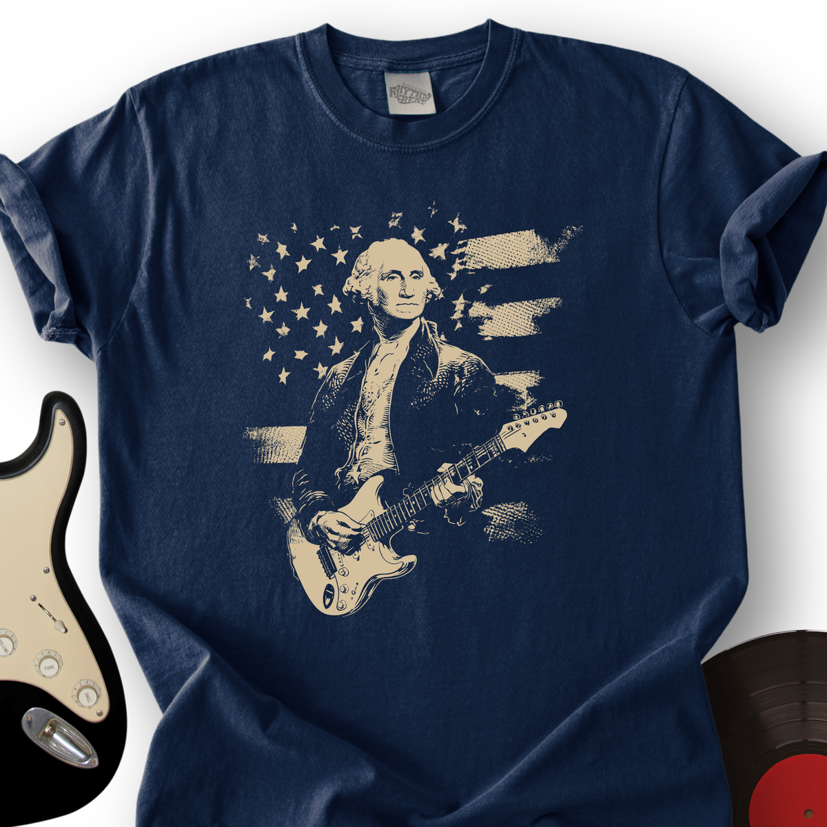Washington Guitar T-Shirt product image 1