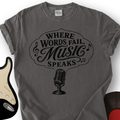 Where Words Fail T-Shirt product image 1