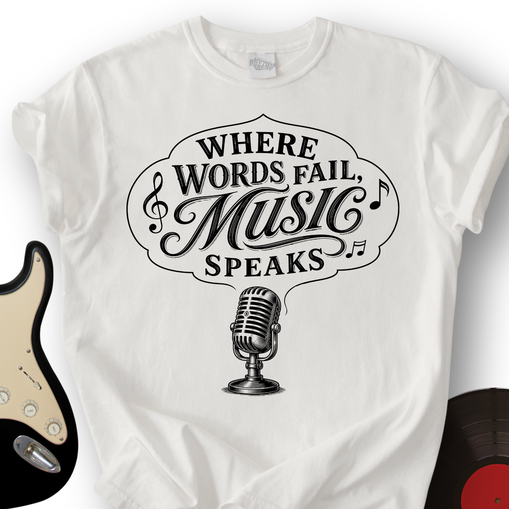 Where Words Fail T-Shirt product image 4