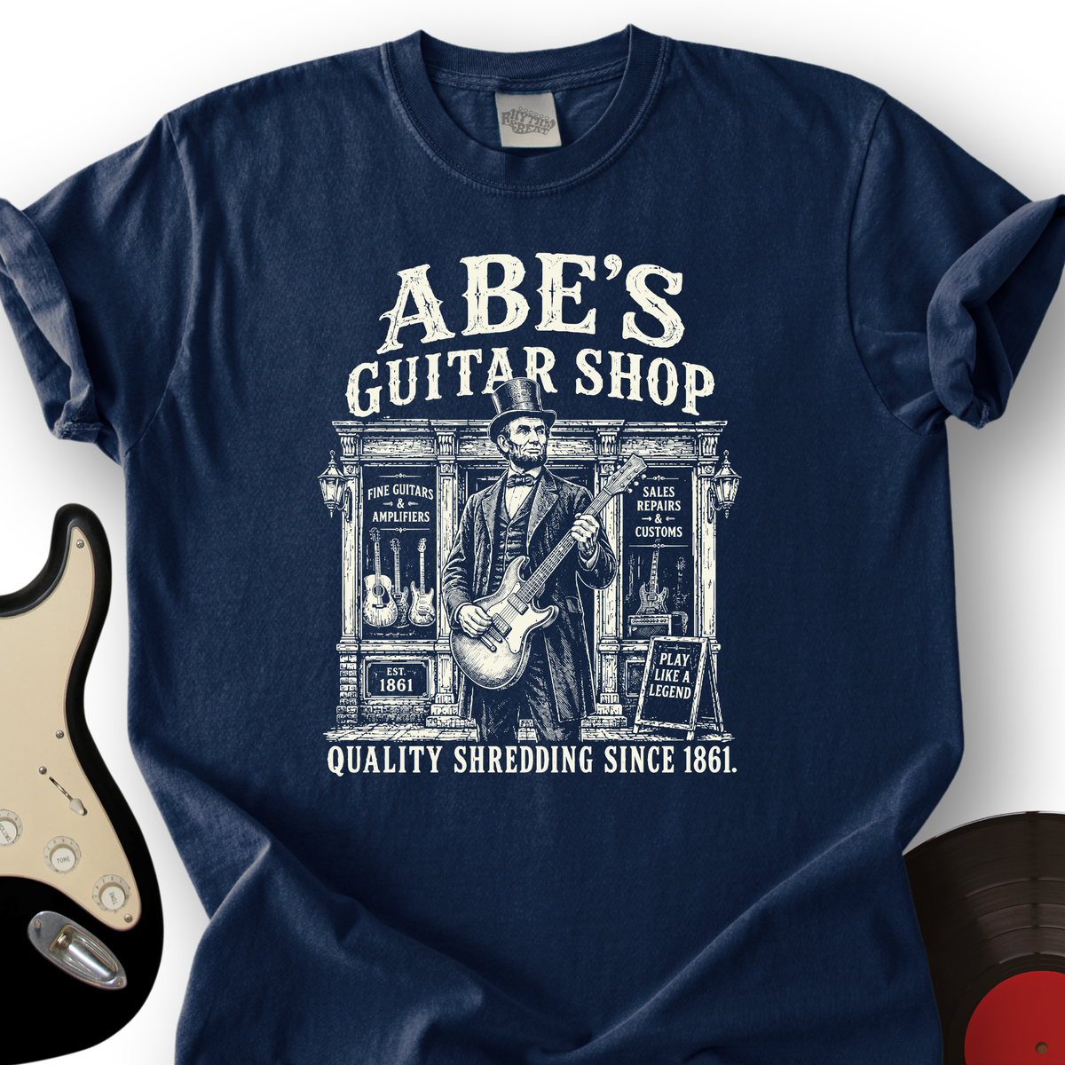 Abes Guitar Shop T-Shirt product image 1
