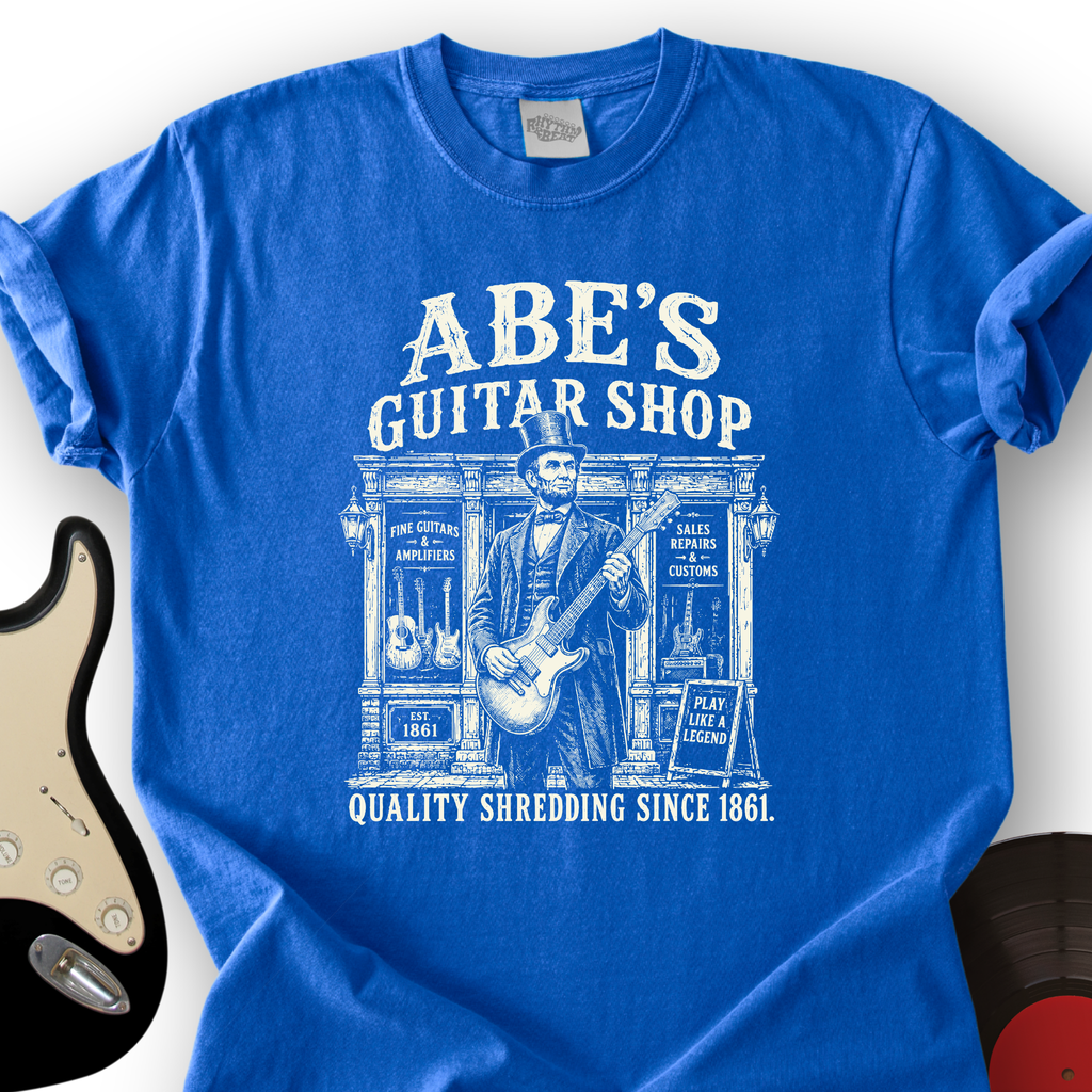 Abes Guitar Shop T-Shirt product image 3