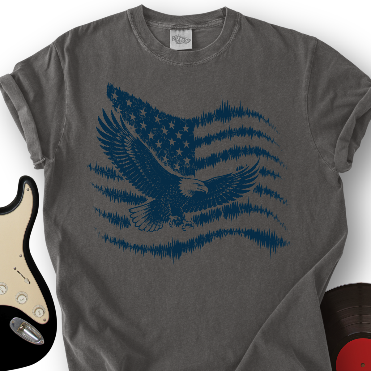 Eagles And Soundwaves T-Shirt product image 2