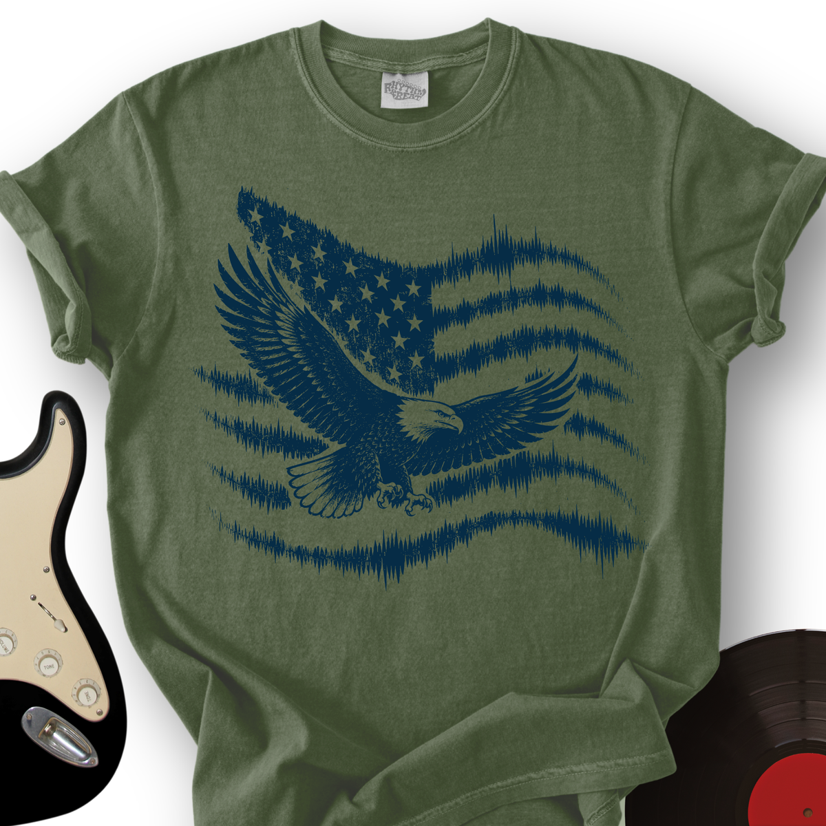Eagles And Soundwaves T-Shirt product image 5