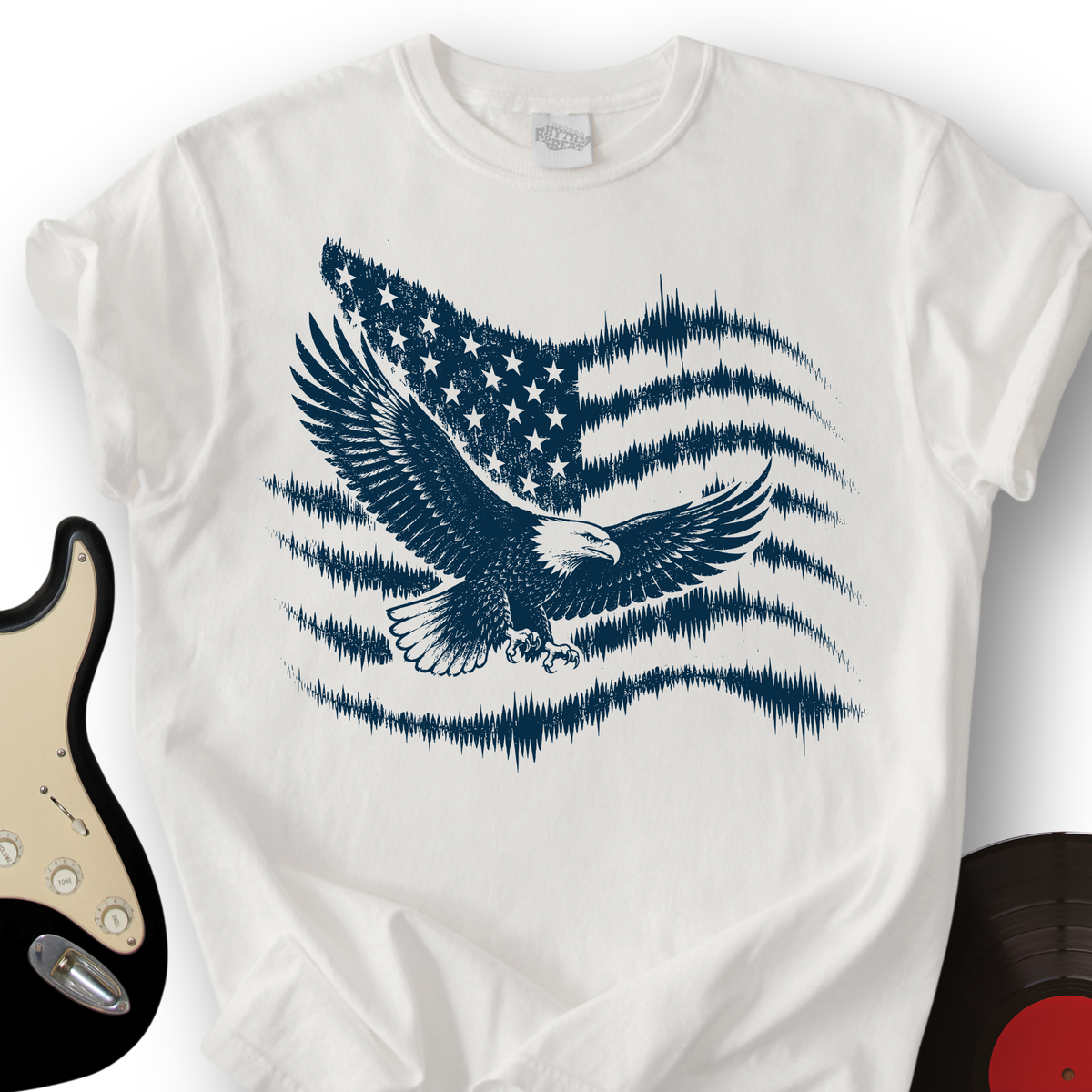 Eagles And Soundwaves T-Shirt product image 4