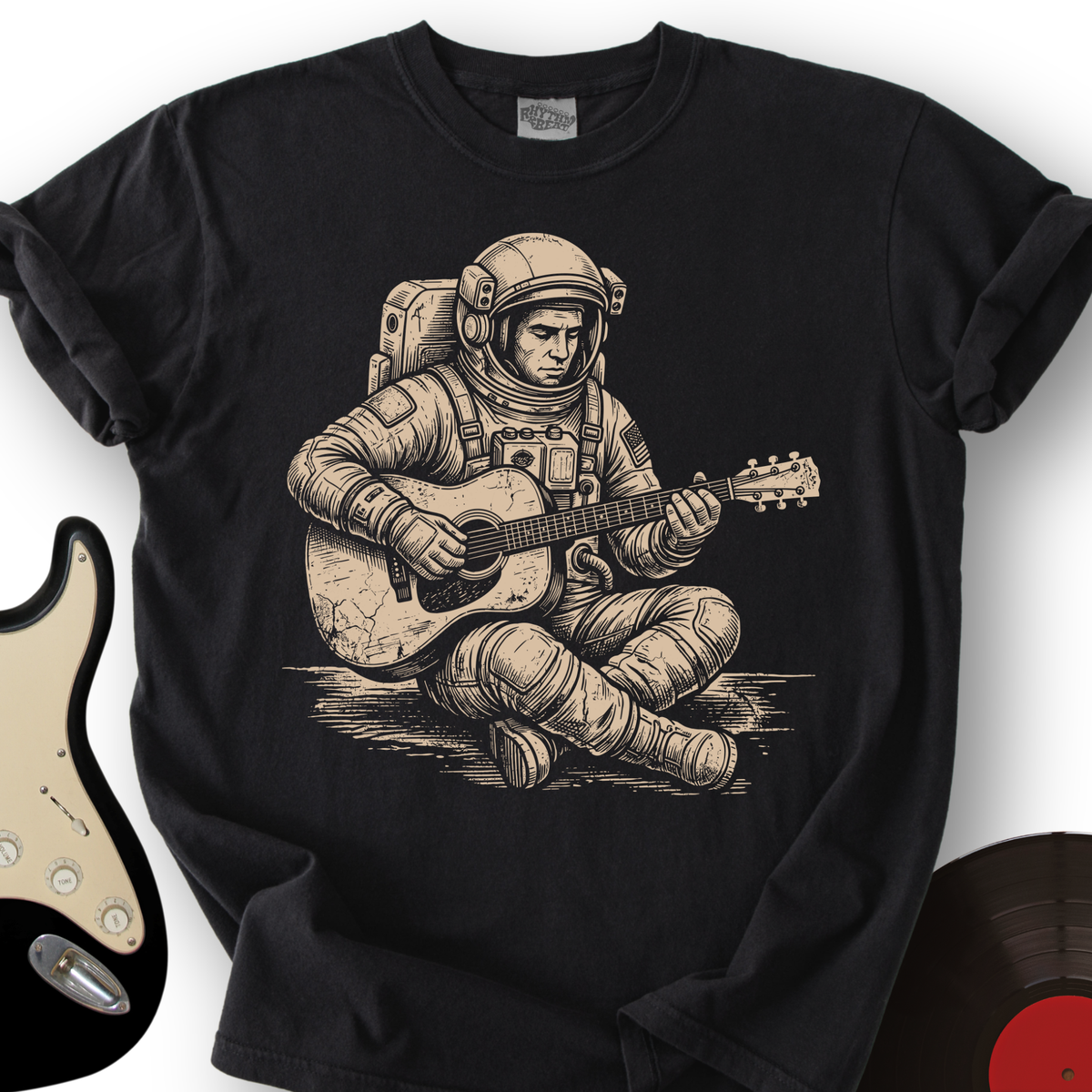 Astronaut Acoustics T-Shirt product image 4