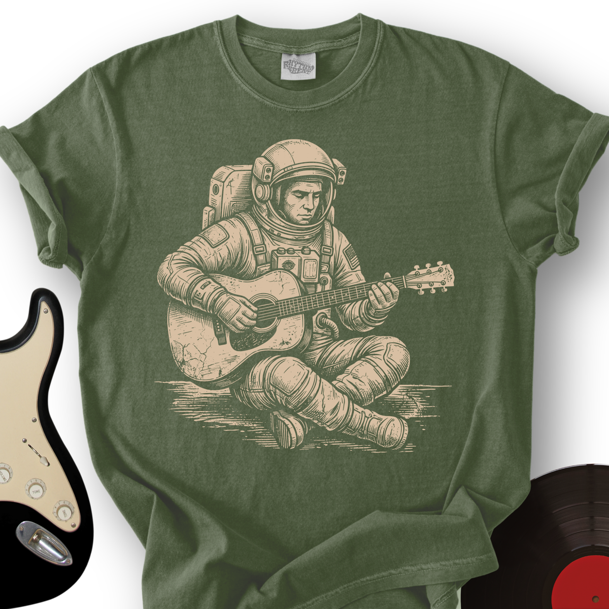 Astronaut Acoustics T-Shirt product image 5