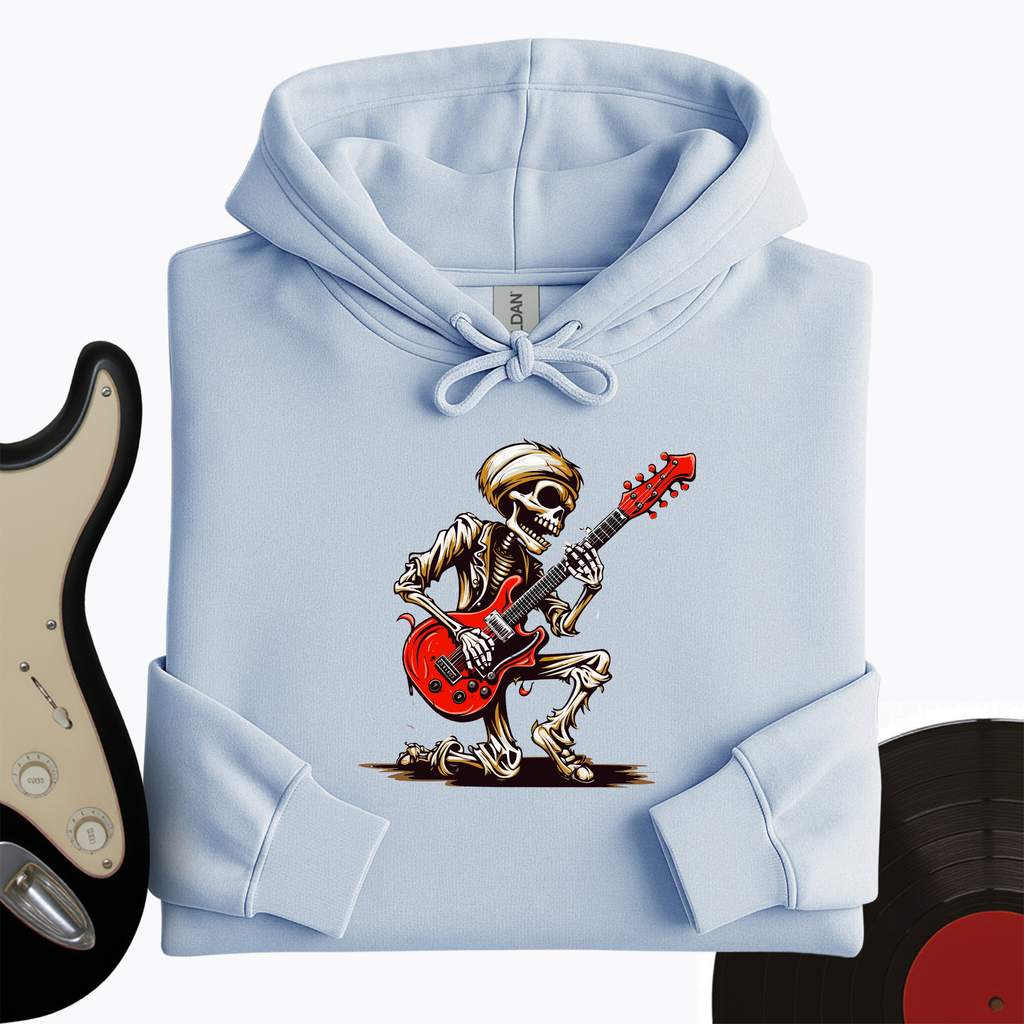 Skeleton Guitar Cartoon Hoodie product image 10