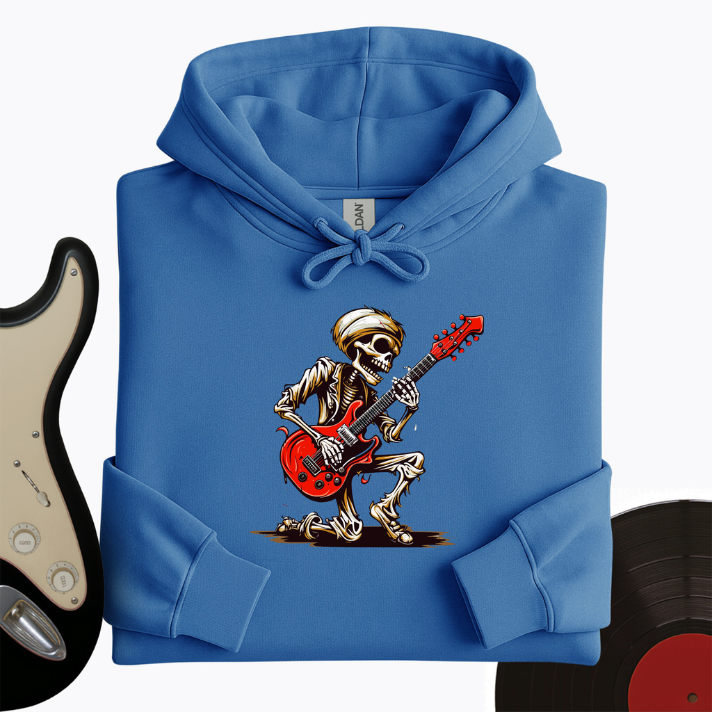Skeleton Guitar Cartoon Hoodie product image 1
