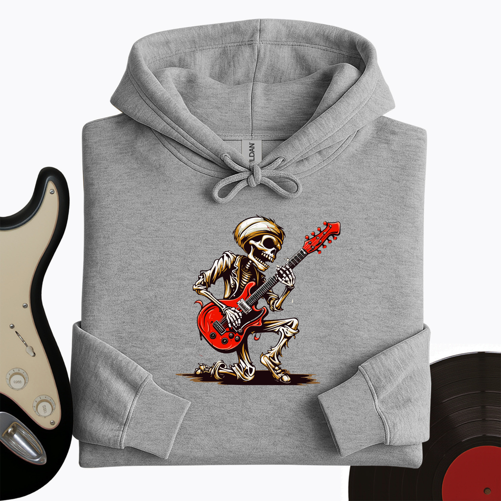 Skeleton Guitar Cartoon Hoodie product image 5