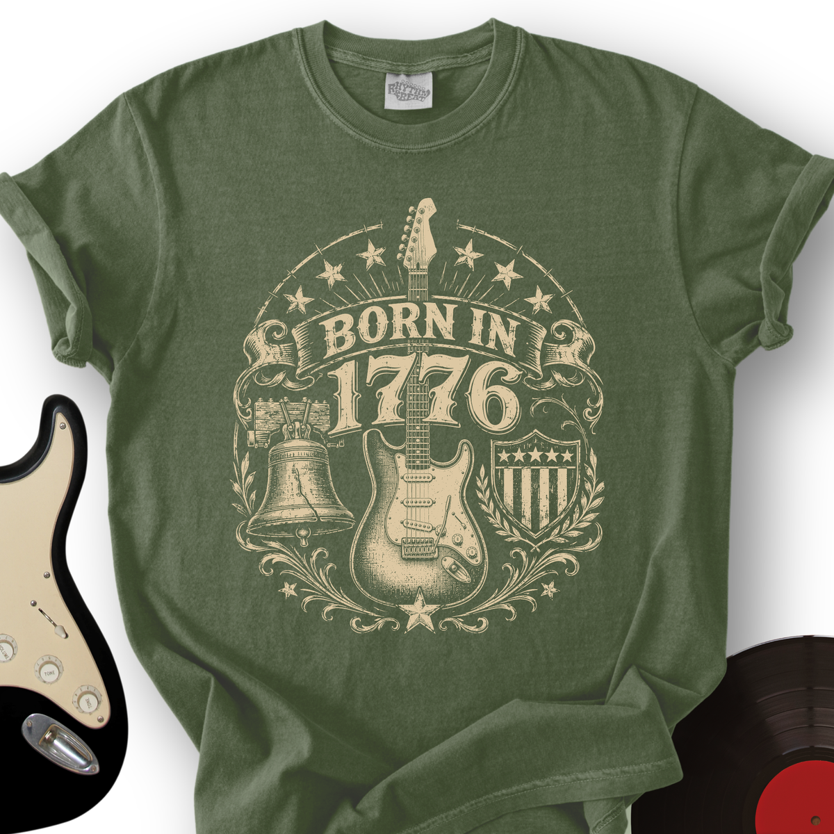 Born in 1776 T-Shirt product image 5