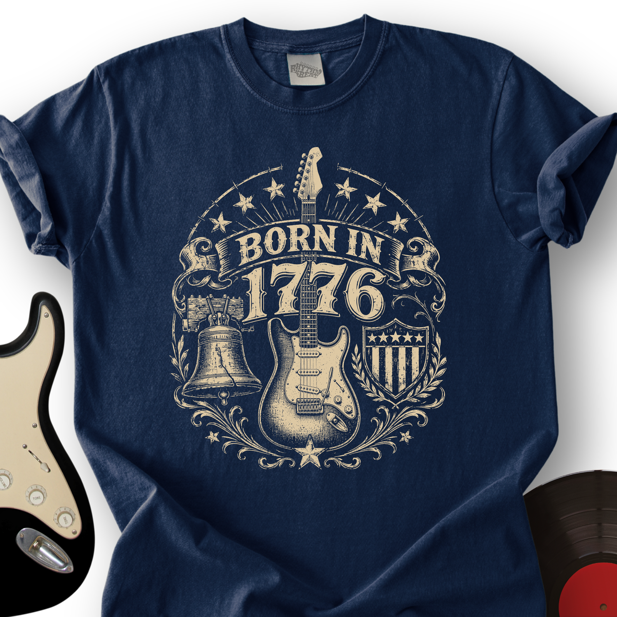 Born in 1776 T-Shirt product image 1