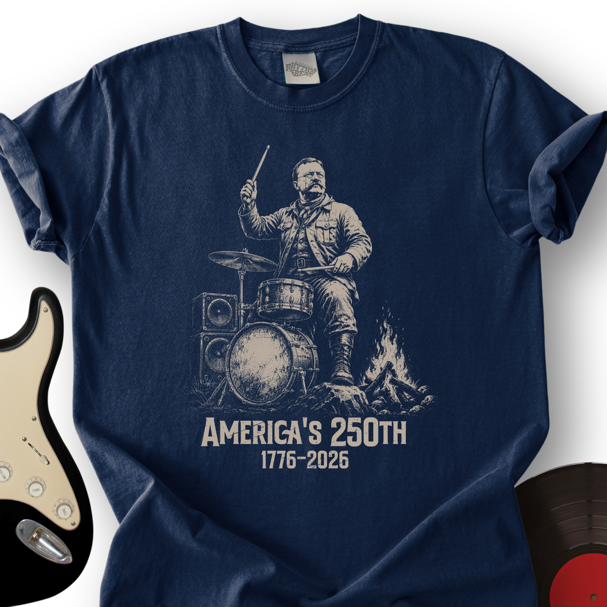Roosevelt Drummer T-Shirt product image 2