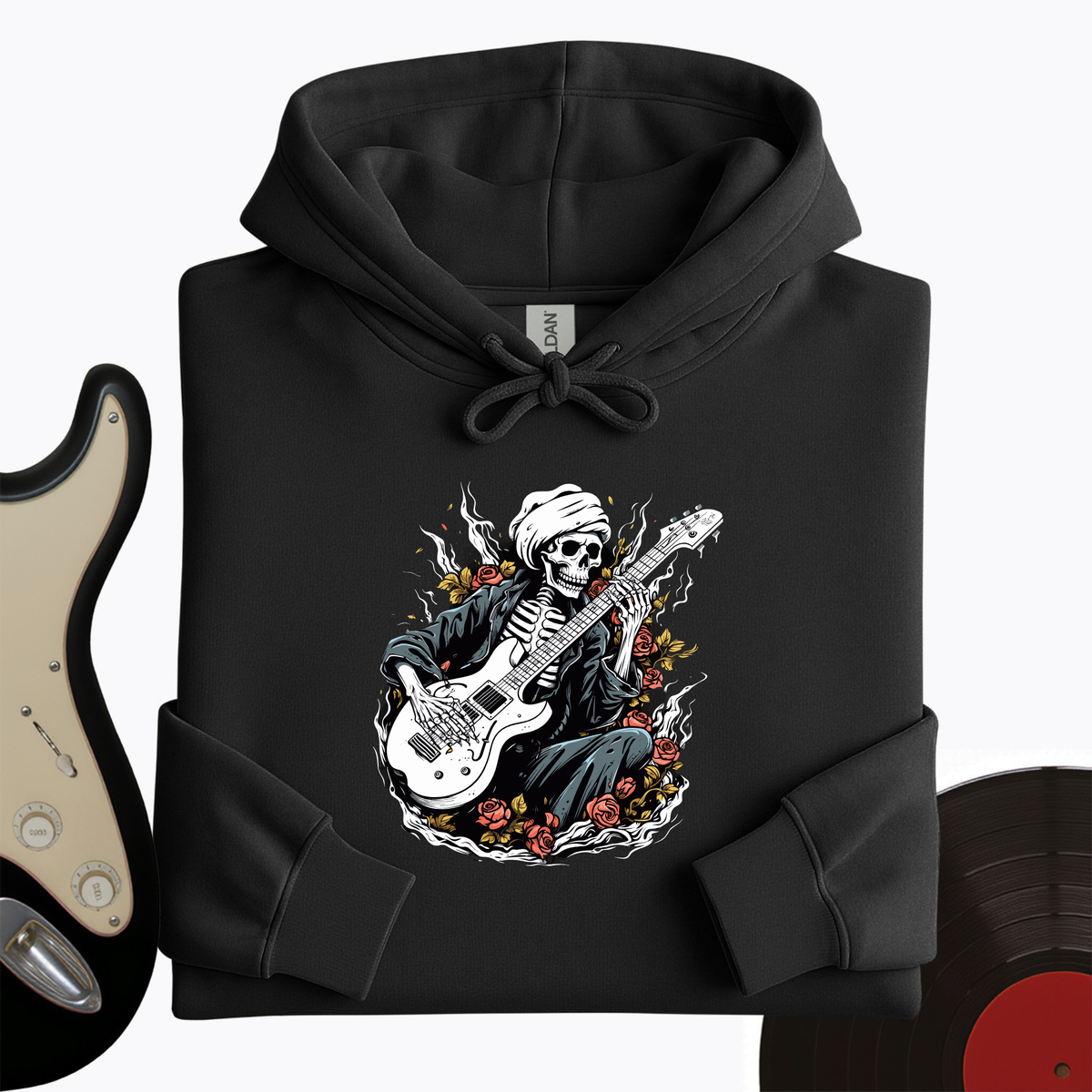 Skeleton Playing Music Hoodie product image 1