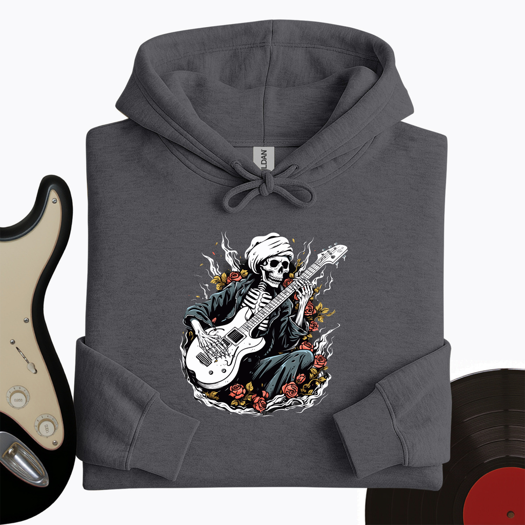 Skeleton Playing Music Hoodie product image 2