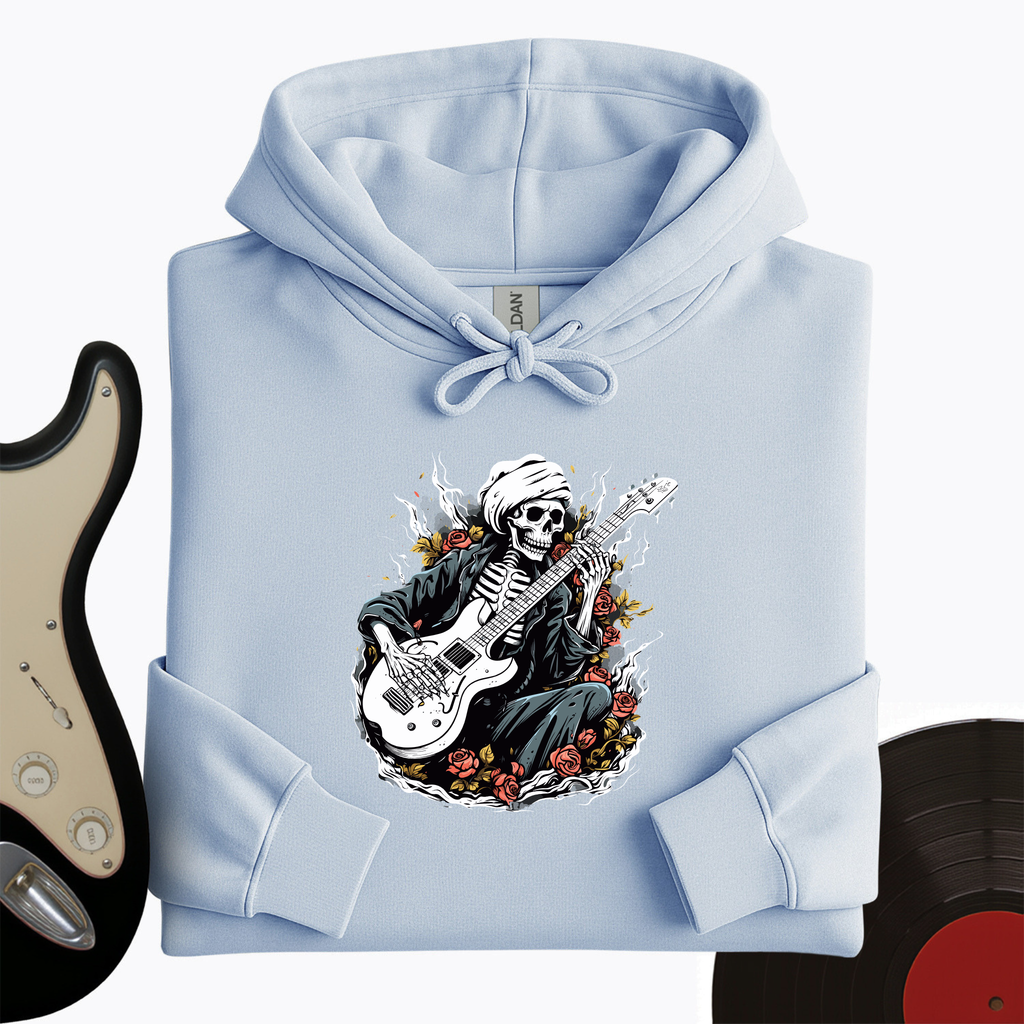 Skeleton Playing Music Hoodie product image 10